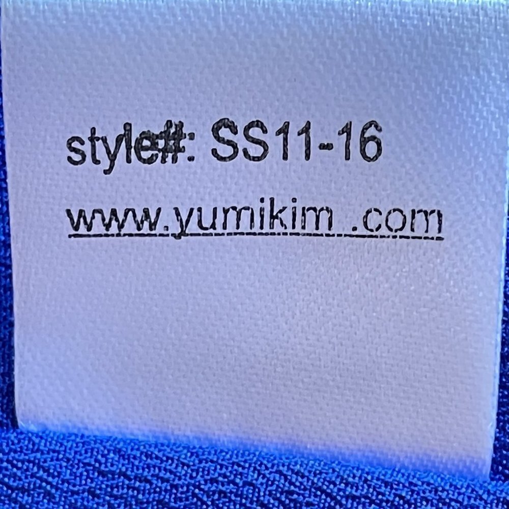 Yumi Kim Romper Faux Wrap V-Neck with Front Pockets and Sash XS - Picture 8 of 8
